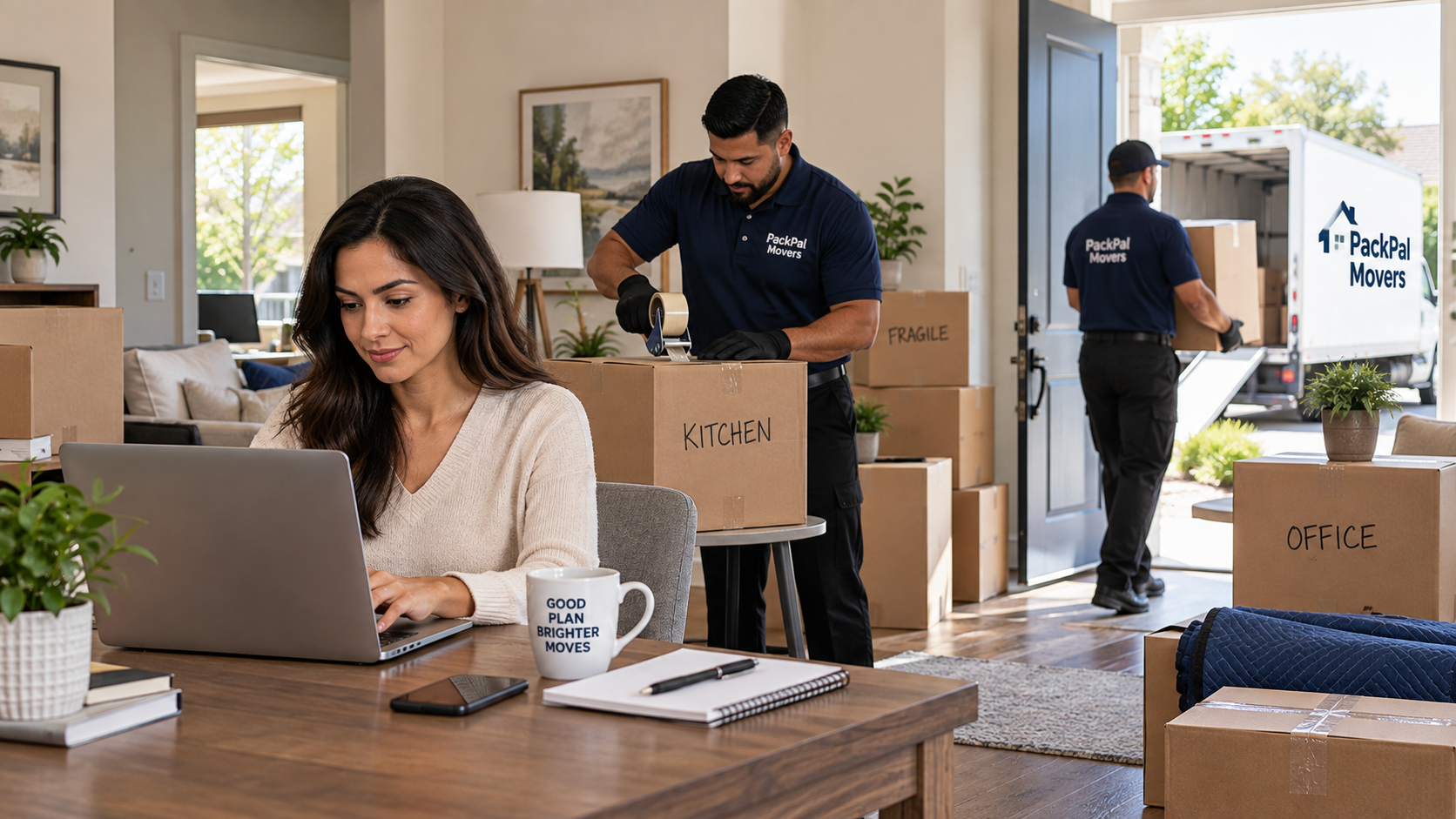 How to Move While Working Full-Time