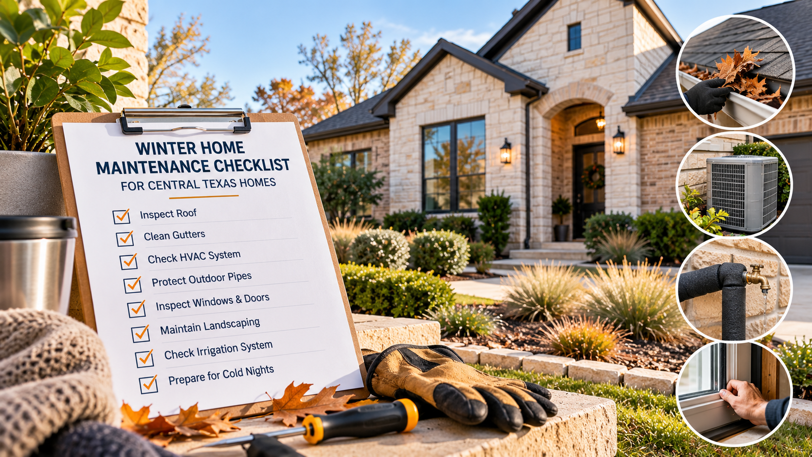 Winter Home Maintenance Checklist for Central Texas Homes