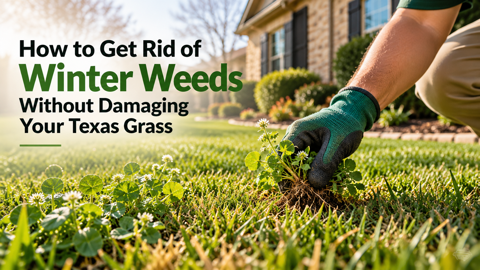 How to Get Rid of Winter Weeds Without Damaging Your Texas Grass