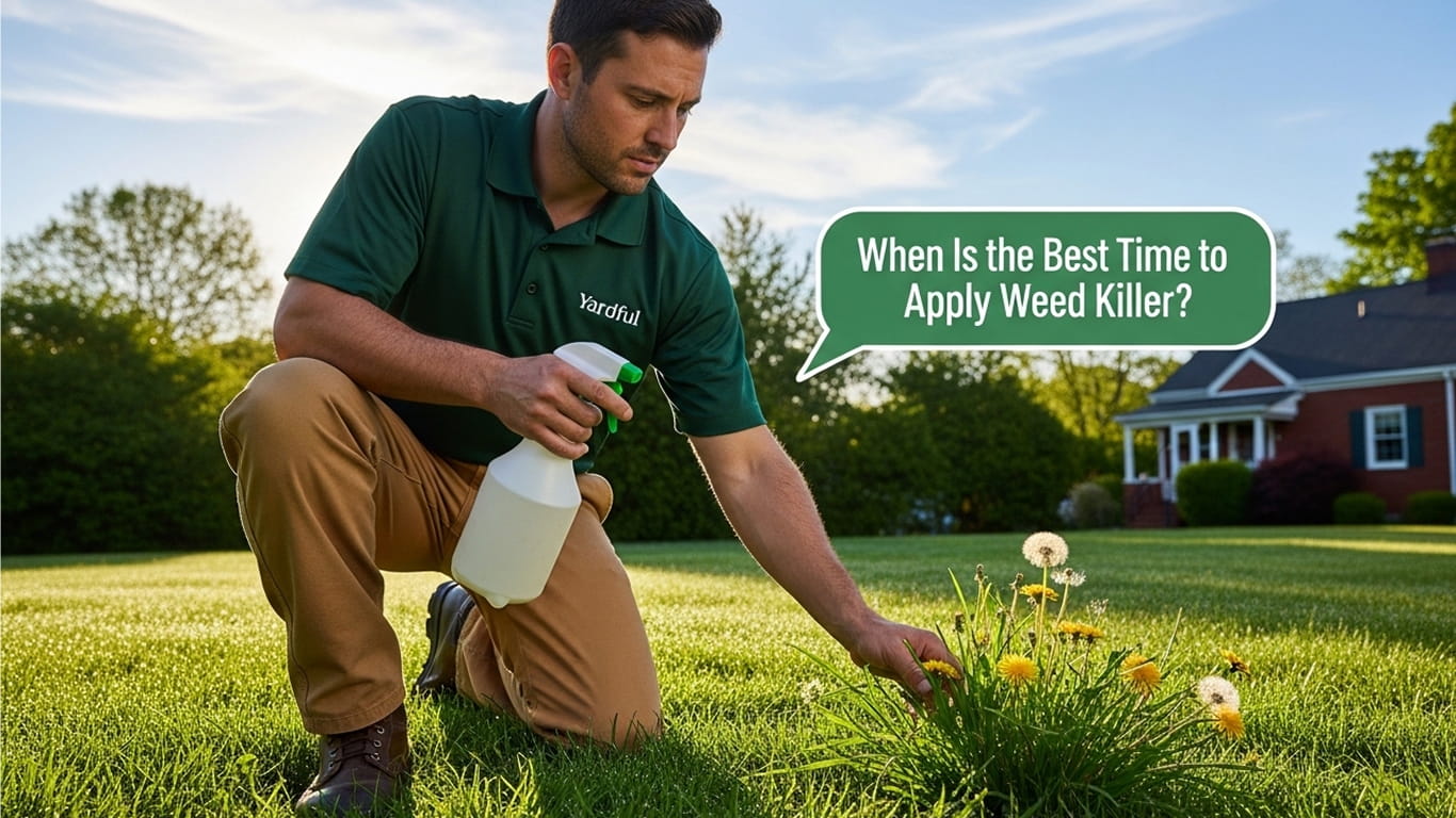 When Is the Best Time to Apply Weed Killer?