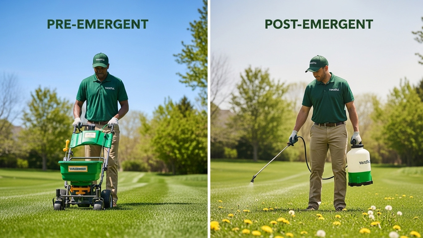 Pre-Emergent vs Post-Emergent Weed Control: What's the Difference and Which Does Your Lawn Need?