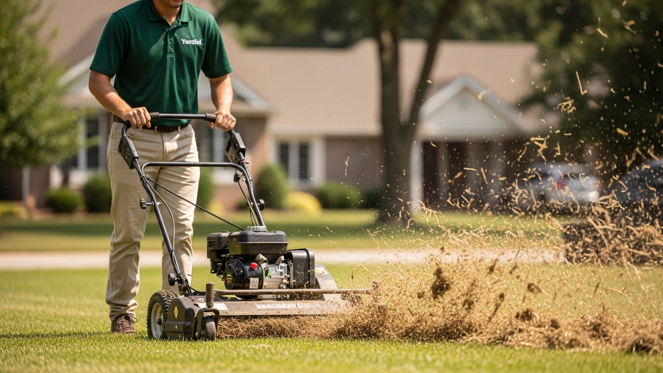Step-by-Step: How Dethatching Revives Lawns in Liberty Hill