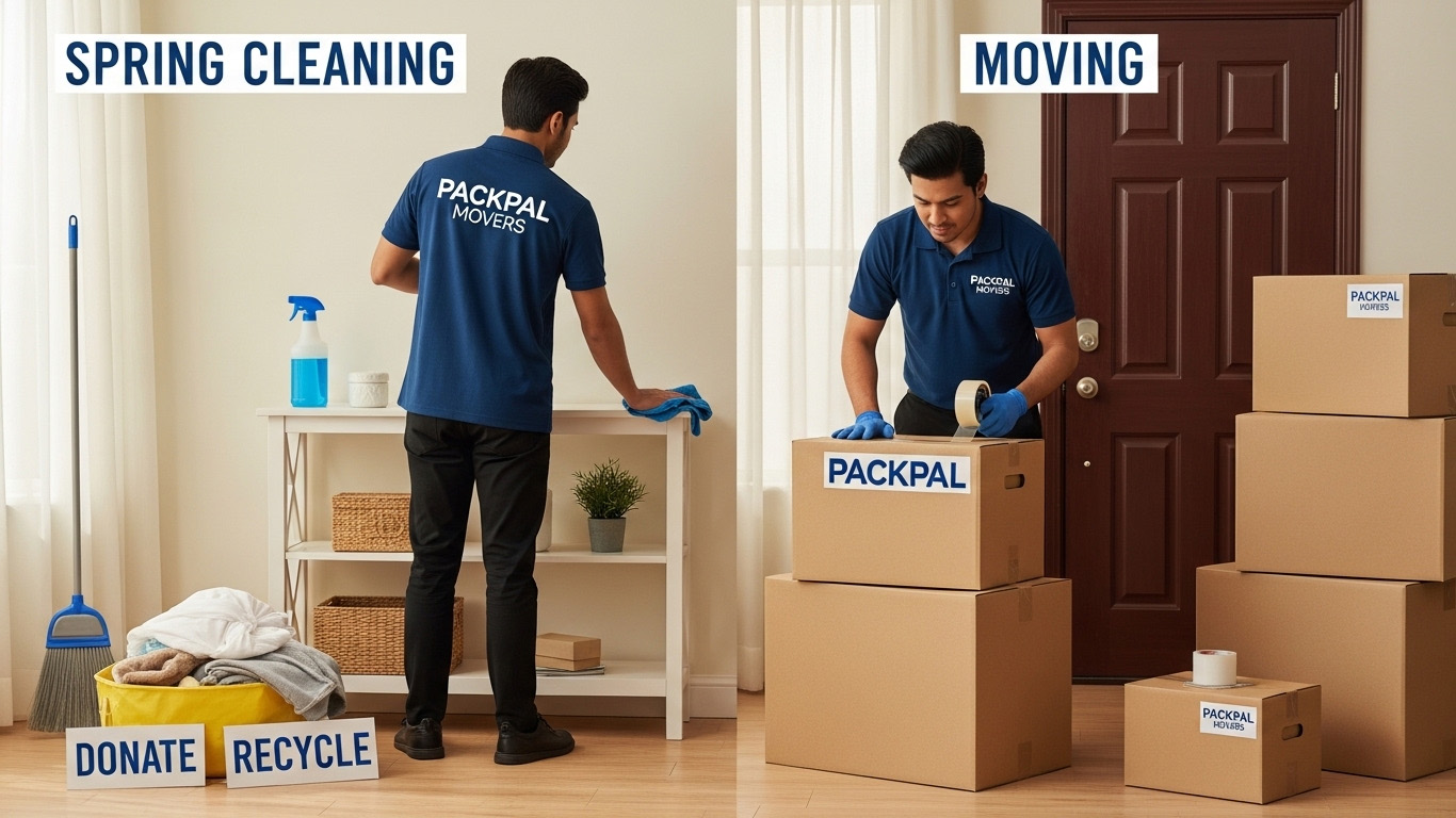 Spring Cleaning + Moving — Double Your Productivity!